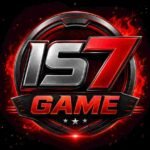 IS7 Game App download screen on Android smartphone showing the latest version installation guide