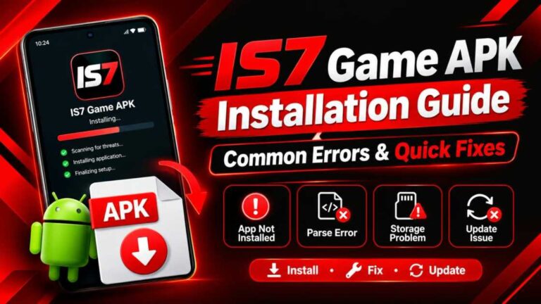IS7 Game APK Installation Guide – Common Errors and Quick Fixes