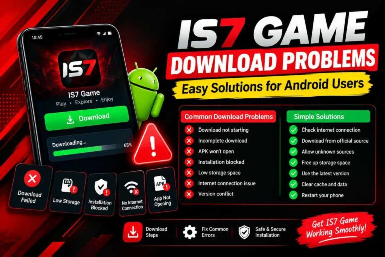IS7 Game Download Problems and Easy Solutions for Android Users