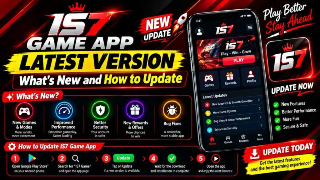 IS7 Game App Latest Version – What's New and How to Update